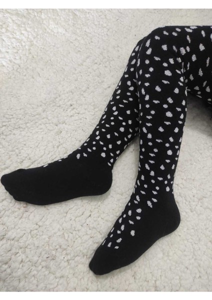 Çocuk Desenli Pamuklu Külotlu Çorap