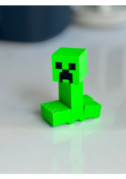 Minecraft Creeper Figürü - Hareketli Creeper Karakter