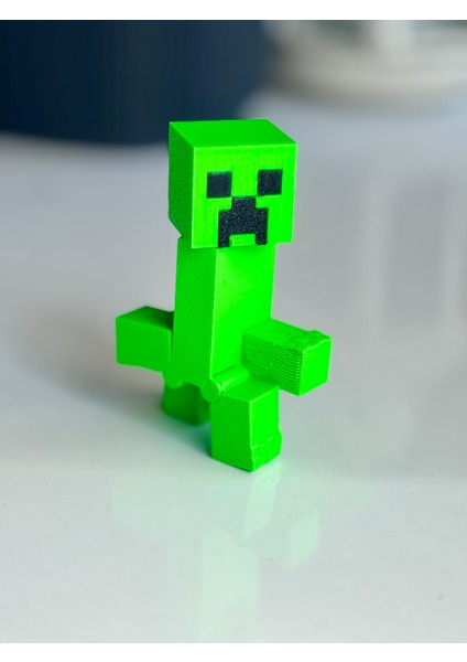 Minecraft Creeper Figürü - Hareketli Creeper Karakter