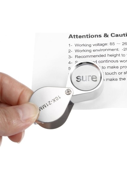 10X21 Full Çelik Kaplı Büyüteç Lüp fiyatları