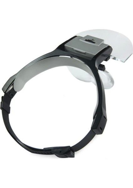 Lens Takmalı 5 Lenslı LED Lambalı Şapka Tip Büyüteç fırsatları