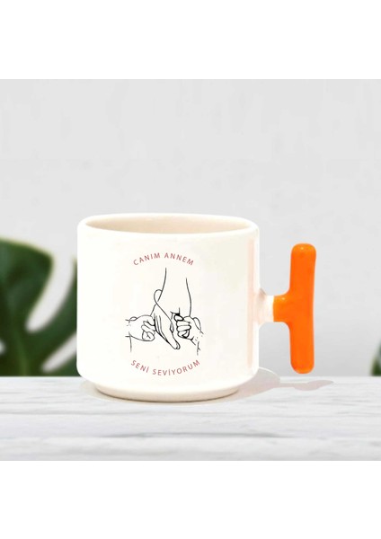 Canım Annem Yazılı Kemik Kupa