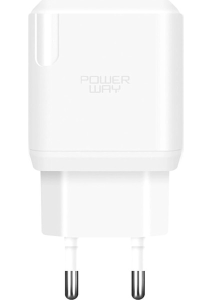 Powerway QCL30 Hızlı 3000 Ma 18W Lıghtnıng Şarj Kafa Başlık Adaptörü (4887)