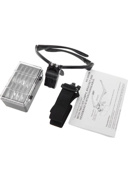 Işıklı Gözlük Büyüteç - 5 Farklı Lens 9892B fiyatları