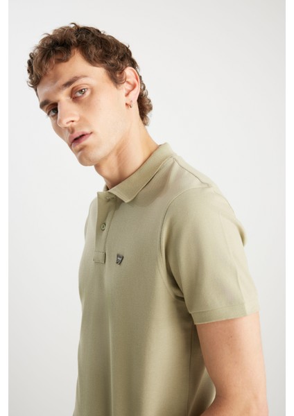 Regular Fit Erkek Polo T-Shirt MW7D5K4XX2T37Y fırsatları