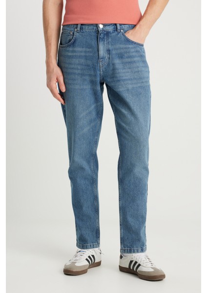 Relaxed Fit Frank Erkek Denim Pantolon FRNK00013381 modelleri