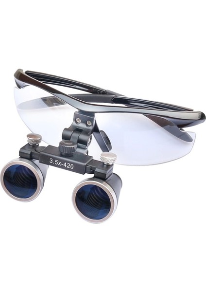3.5x - 420 mm Diş Cerrahi Gözlük Lens Büyüteç Taşıma Çantalı