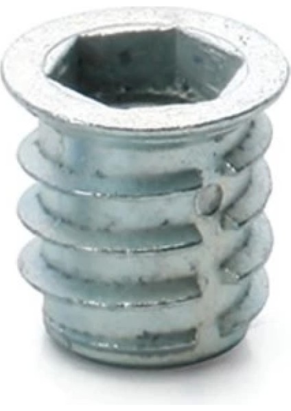 Vidalı Metal Dübel M6 / 8X13 - 100 Adet