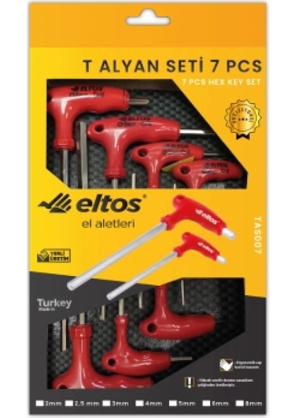 T Alyan Seti 7 Parça (4887)