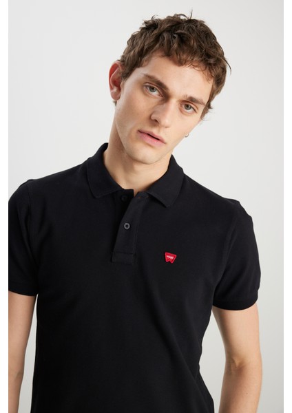 Regular Fit Erkek Polo T-Shirt MW7D5K4XX2T001 fırsatları