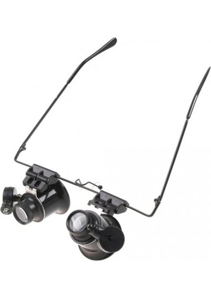 Gözlük Model Çıft LED Aydınlatma Saat Onarımı Için Harika Büyüteç fiyatları