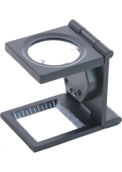 -25X25 mm Full Çelik Kaplı Katlamalı Büyüteç TH-9005B