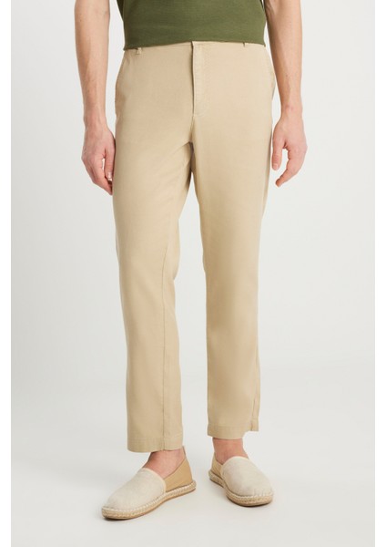 Beli Lastikli Chino Erkek Pantolon W2510347299