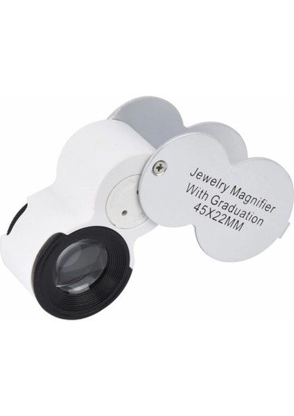 45X22 Ledli Para Algılama ve Mezuniyet Takı Değerleme Büyüteç