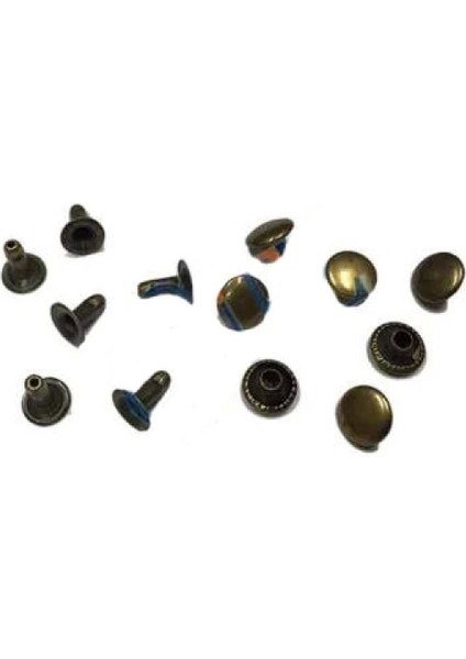 Rivet Perçin - 10MM, Antik, 1000 Adet