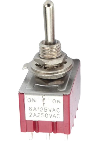 Toggle Switch On-Off-On Ø6mm 12P MTS-403 (IC-148D) (4887)