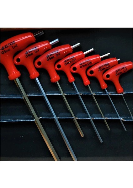 Alyan Takımı 7 Parça T Tipi Allen - Eltos (4887)