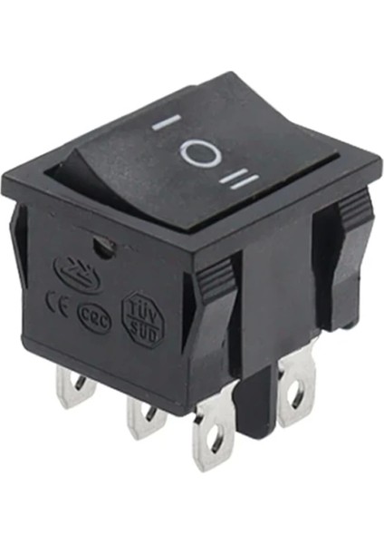 Orta Boy Işıksız 3 Kademe Anahtar On-Off-On 6p (IC-130) (4887)