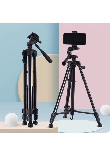 Telefon ve Fotoğraf Makinası Takılabilen Bluetooth Kumandalı 146 cm Tripod modelleri