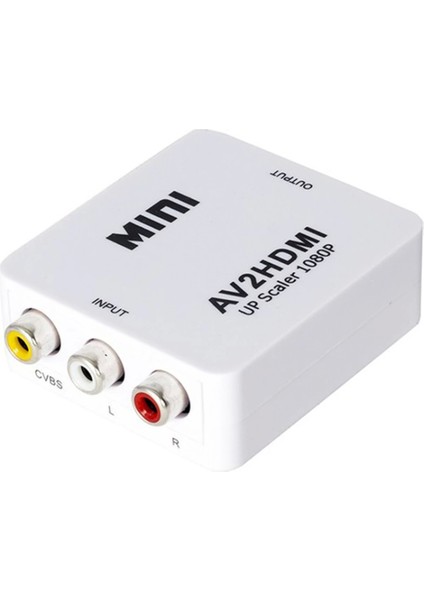 Fully G-536DE Rca Av To HDMI Çevirici Konvertör (4887)