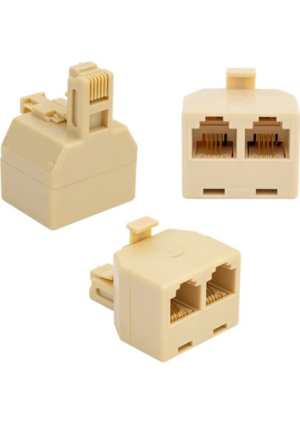 Telefon Dağıtıcı 1 Erkek / 2 Dişi (4887)