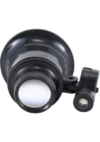 20X Büyütmeli Saat Takı Onarım Için Cam Lensli Optik Işıklı Göz Büyüteç MG13B-9A