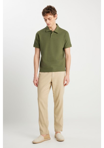 Beli Lastikli Chino Erkek Pantolon W2510347299