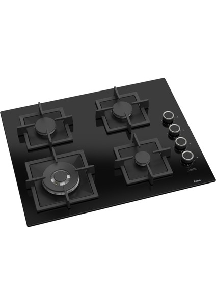 Fryart Sc Serisi Wok'lu Siyah 3'lü Ankastre Set ( XE63CS-SC405-D080 )