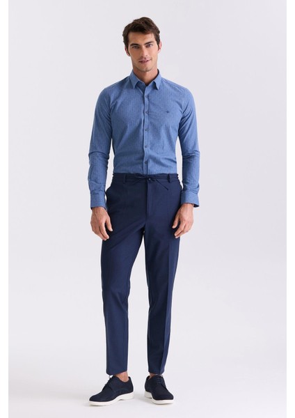 Lacivert Comfort Fit Lastikli Spor Pantolon fiyatları