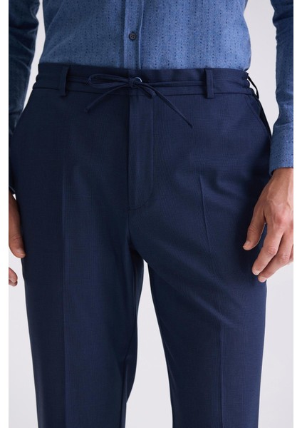 Lacivert Comfort Fit Lastikli Spor Pantolon modelleri