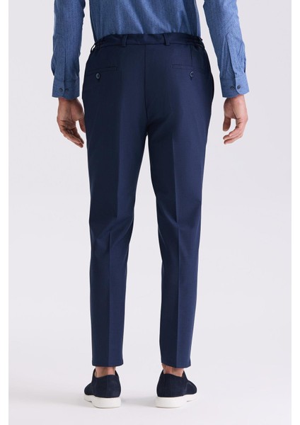 Lacivert Comfort Fit Lastikli Spor Pantolon fırsatları