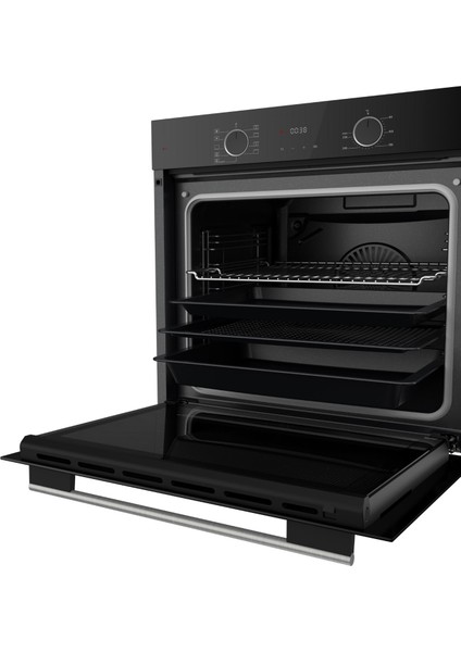 Fryart Sc Serisi Wok'lu Siyah 3'lü Ankastre Set ( XE63CS-SC405-D063 )