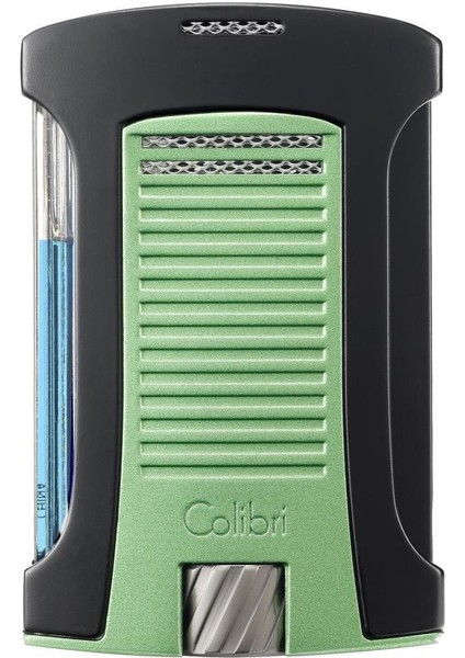 Daytona Tek Torch Metalik Yeşil-Siyah Puro Çakmağı