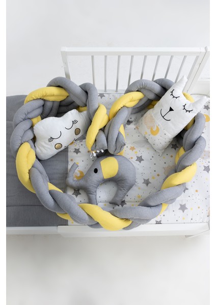 Montessori Karyola Uyku Seti 6'lı Örgü 90X190, 100X200 cm fırsatları