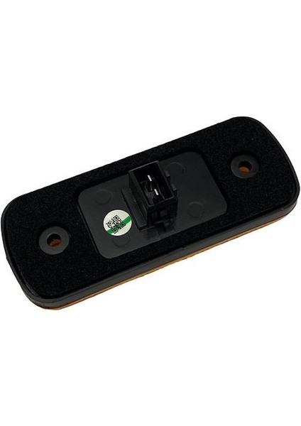 24V Tek Ledli Dorse Lamba Side Marker Turuncu (Soketli)