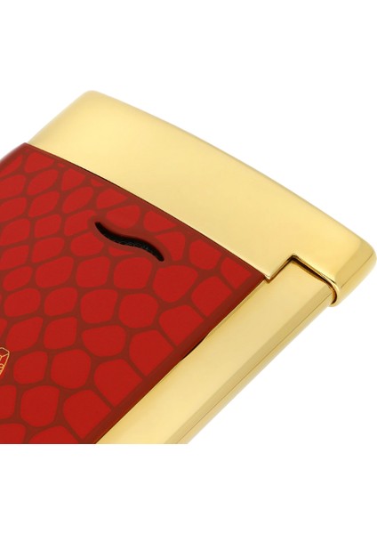 Lacquered Slim 7 Kırmızı Puro Çakmağı 27075 modelleri