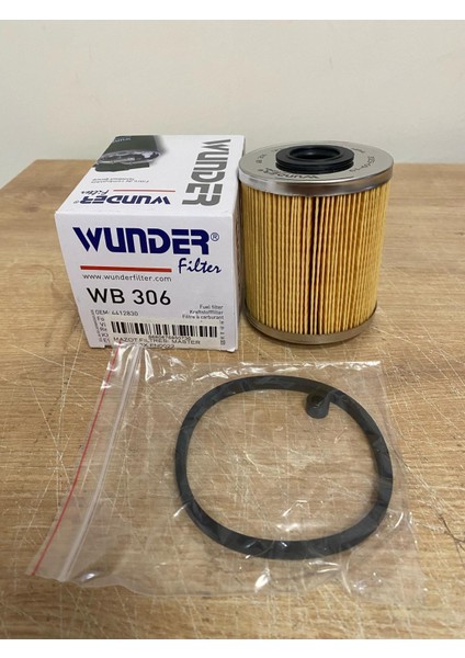 Wunder WB306 Yakıt Filtresi Master 2 - 3 / Nissan Primastar - Interstar / Traffic / Opel Vivaro