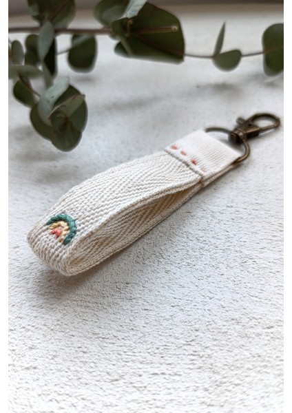 Nakışlı El Yapımı Çanta Aksesuarı, Charm, Anahtarlık