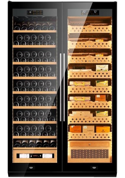SD800-MX Elektronik Puro Dolabı - Şarap Dolabı Siyah