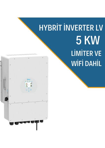 5kw Hibrit Monofaze Inverter Lv