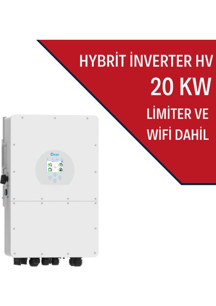 20KW Hibrit Trifaze Inverter Hv