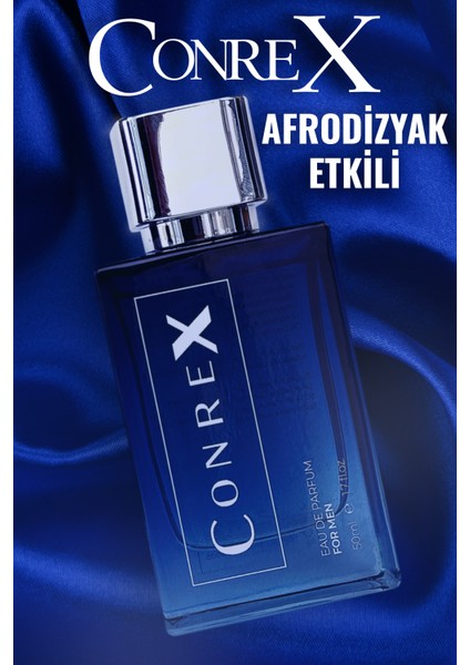 Erkeklere Özel Afrodizyak Etikili Edp Parfüm 50ml + 5 ml Taşınabilir Mini Şişe Hediyeli!