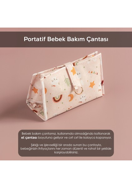 13'lü Yenidoğan Hastane Çıkış Seti - Anne Bebek Bakım Alt Açma Çantası - Valiz Düzenleyici Organizer