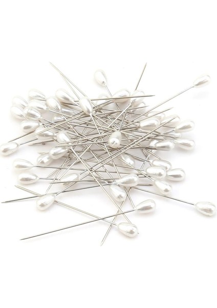 Damla Başlı Toplu Iğne Beyaz (55 mm, 20 Gr. Kutulu) modelleri