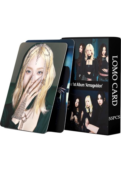 Stray Çocuk Fotokard 55 Adet Stray Çocuklar Yıldız (Yurt Dışından)