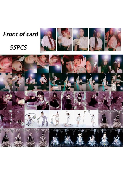 Onyedi Photocards Holo Etkisi 50 Adet Onyedi Lomo Kar (Yurt Dışından) modelleri