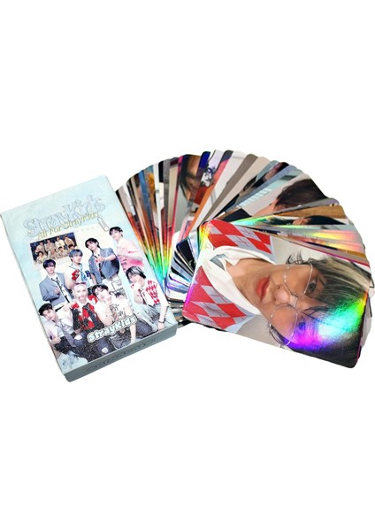 Stray Çocuk Lazer Fotokaplar 50 Adet Stray Çocuk Albü (Yurt Dışından) fırsatları