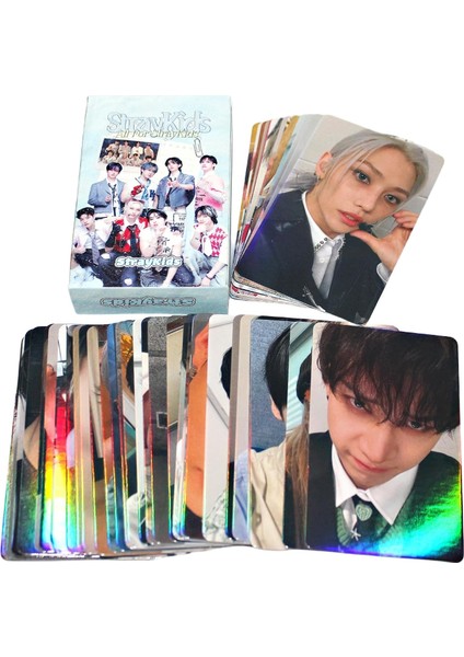 Stray Çocuk Lazer Fotokaplar 50 Adet Stray Çocuk Albü (Yurt Dışından) indirimleri