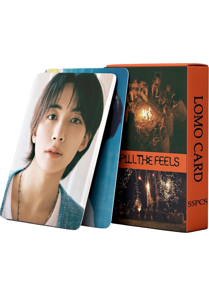 17 Dökülme Hissi Albümü Fotokard 55 Adet K-Pop 17 Lomo Kartl (Yurt Dışından)