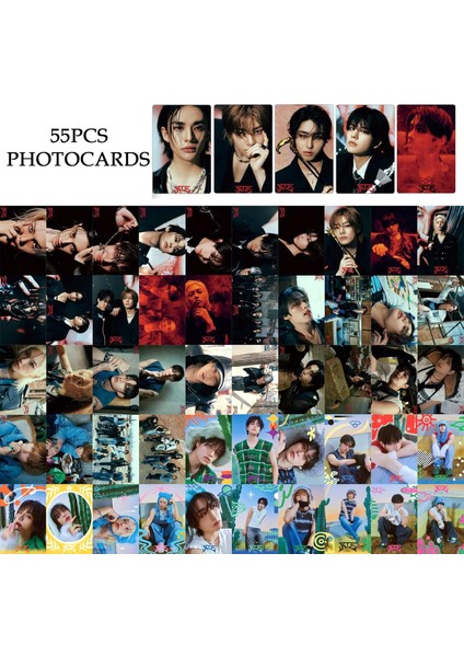 160 Adet Kaçak Çocuklar Yedik Albümü Photocards Set Bts Kaça (Yurt Dışından)